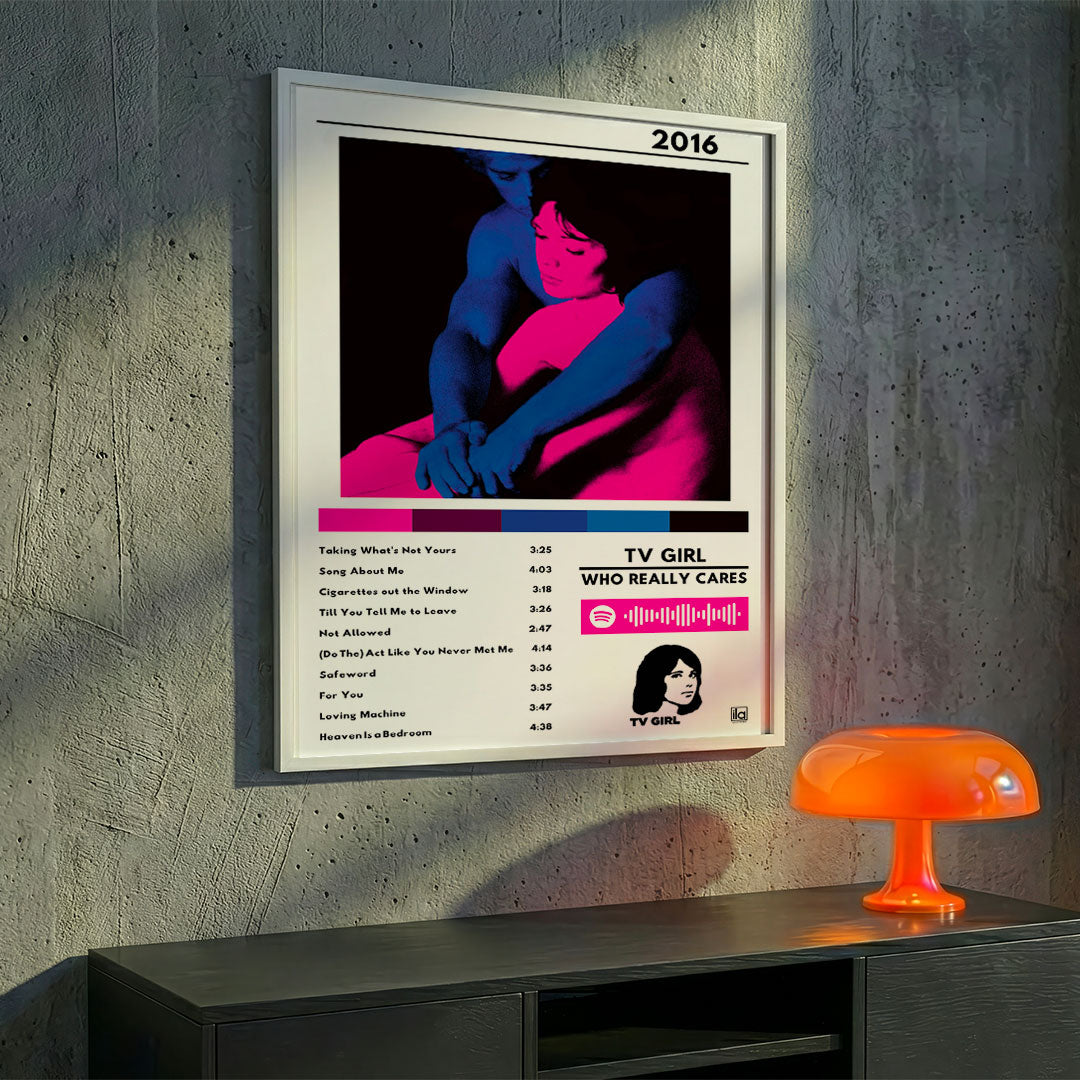 Cuadro TV Girl - Who Really Cares