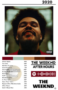 Cuadro The Weeknd - After Hours