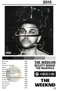 Cuadro The Weeknd - Beauty Behind the Madness