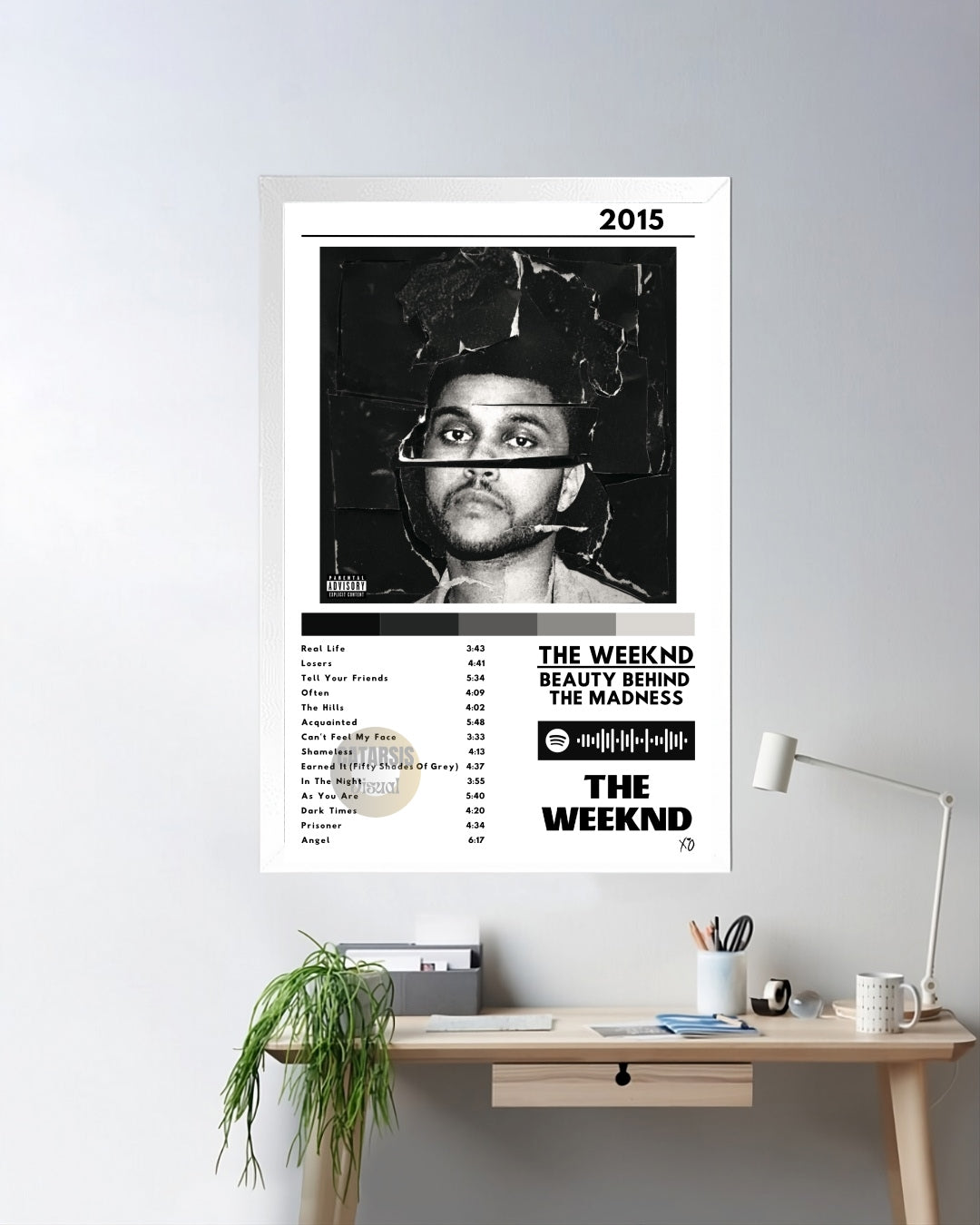 Cuadro The Weeknd - Beauty Behind the Madness