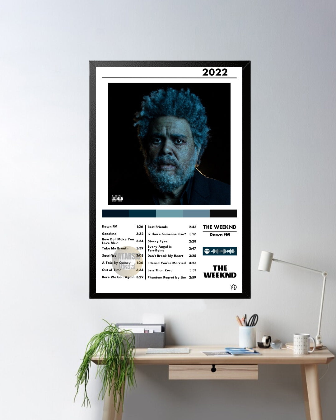 Cuadro The Weeknd - Dawn FM