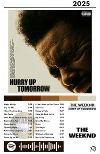 Cuadro The Weeknd - Hurry Up Tomorrow