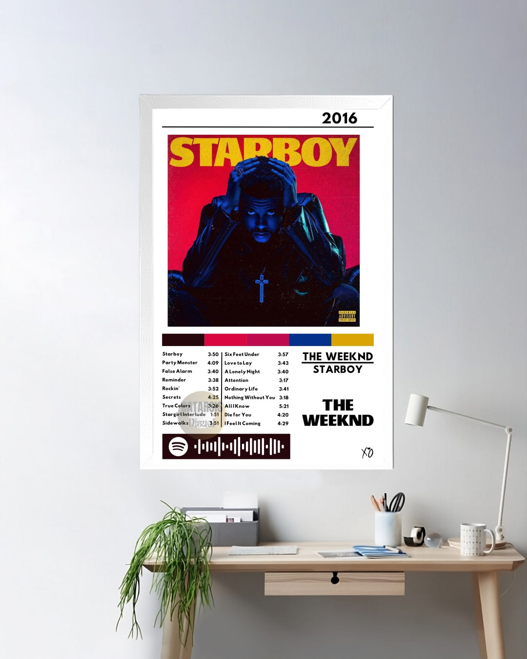 Cuadro The Weeknd - Starboy