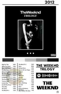 Cuadro The Weeknd - Trilogy