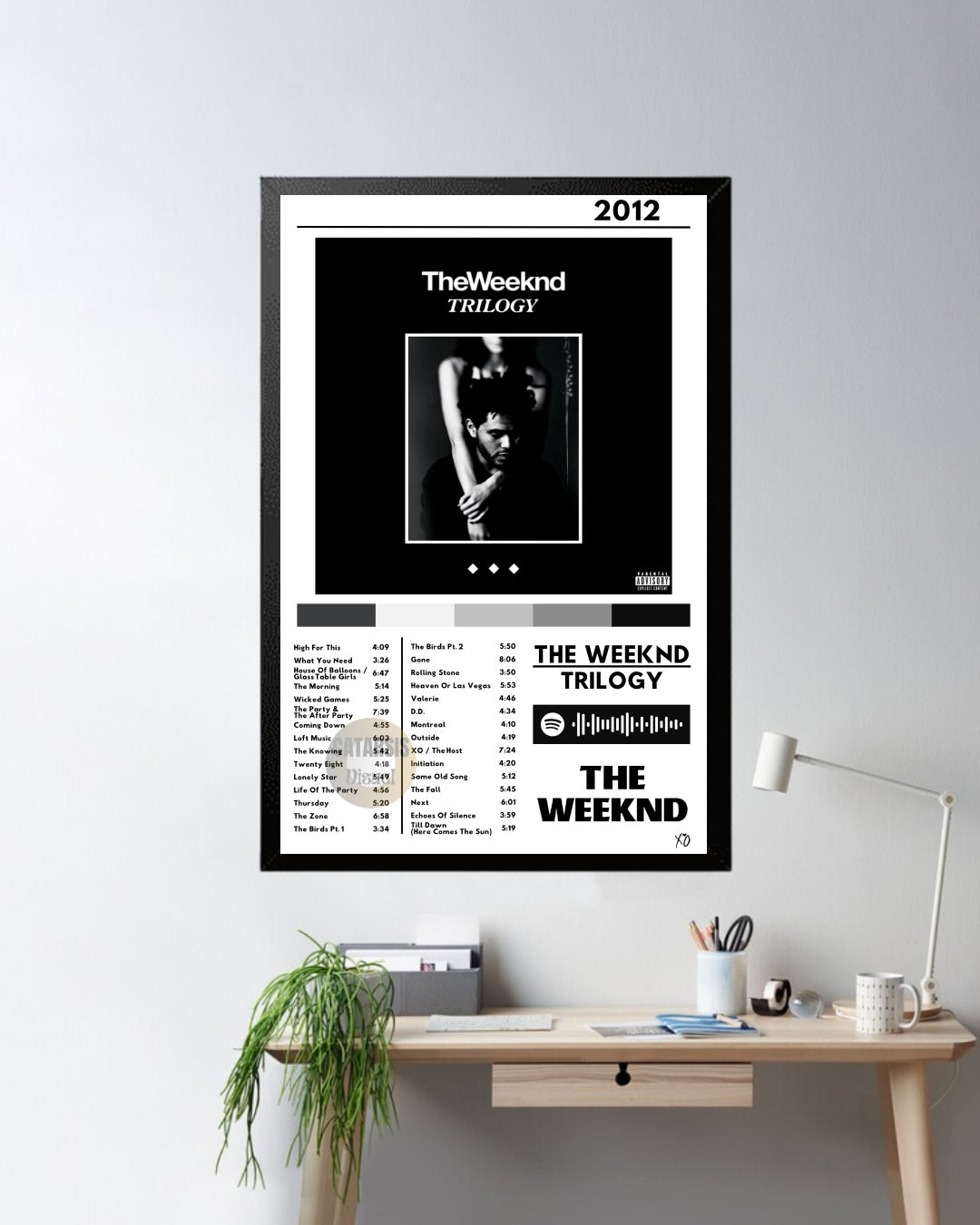 Cuadro The Weeknd - Trilogy