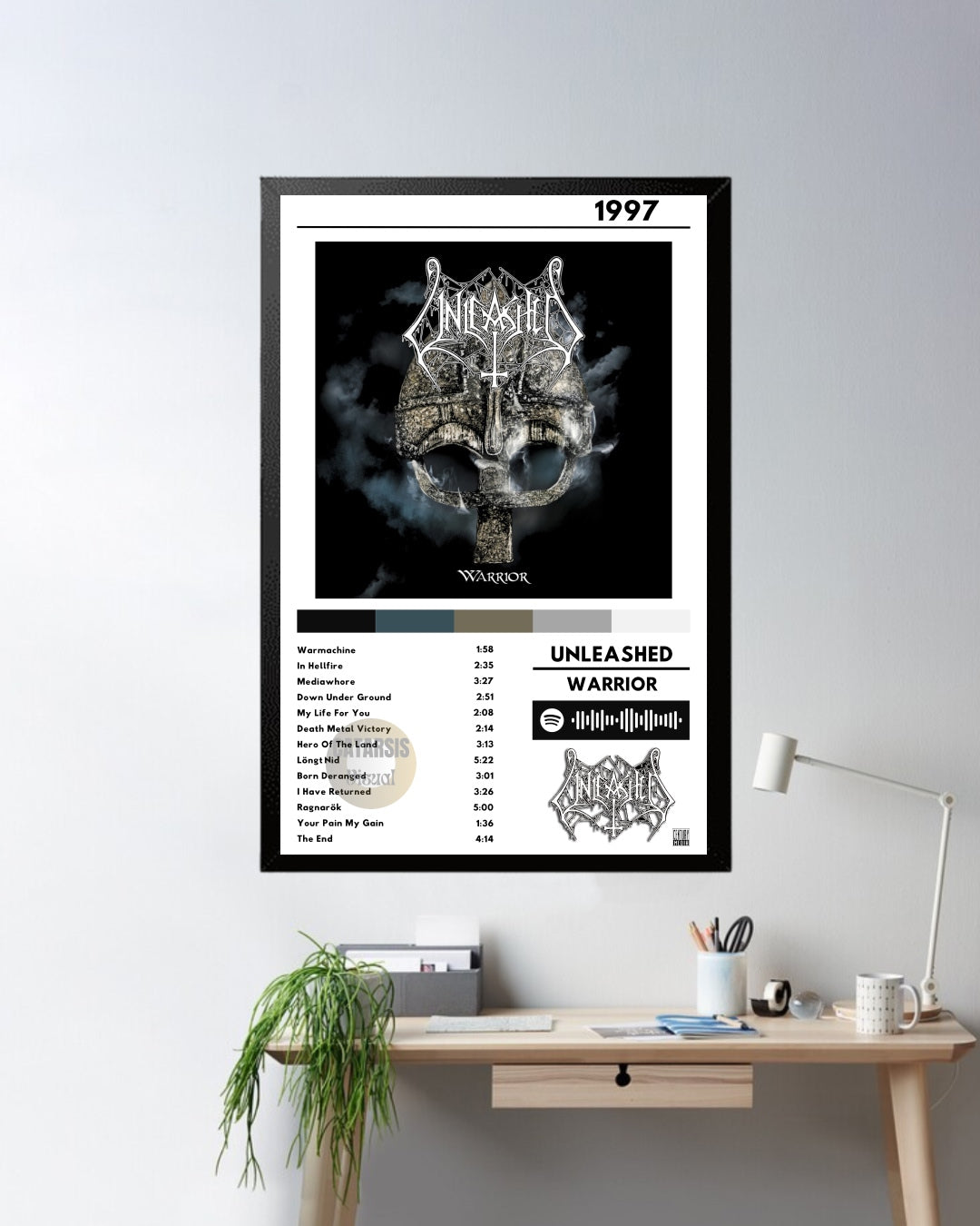 Cuadro Unleashed - Warrior