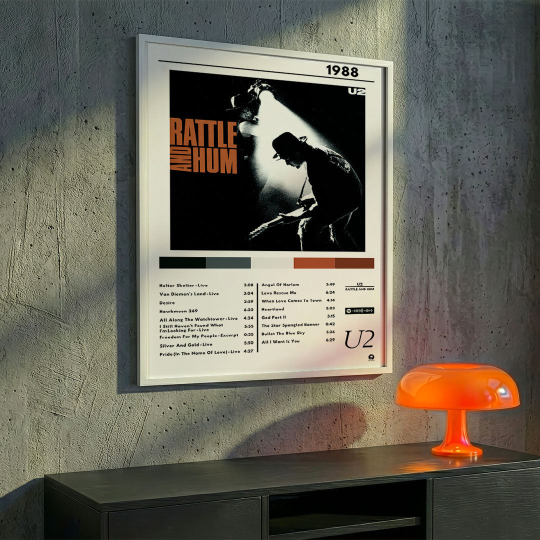 Cuadro U2 - Rattle and Hum