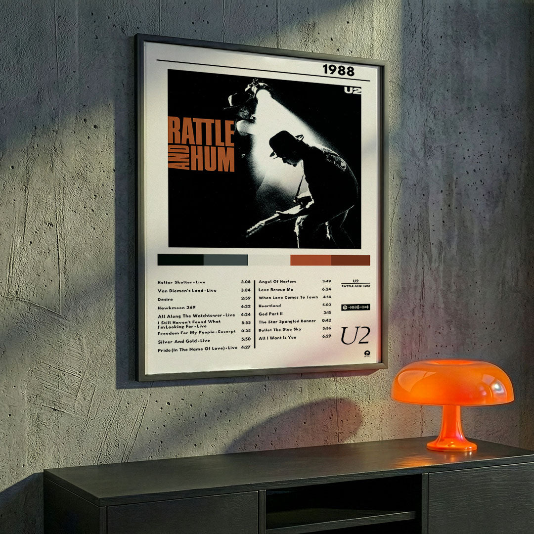 Cuadro U2 - Rattle and Hum