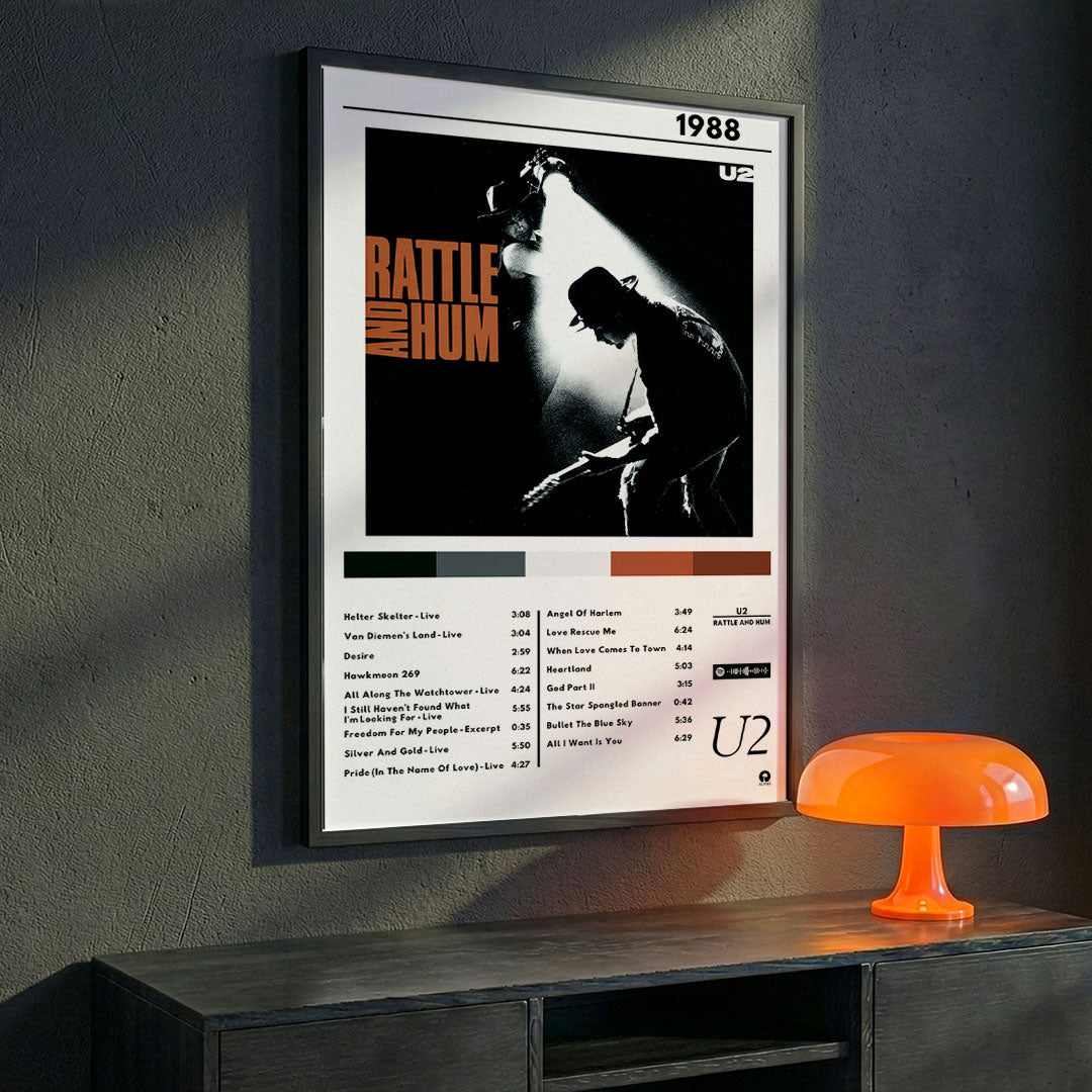 Cuadro U2 - Rattle and Hum