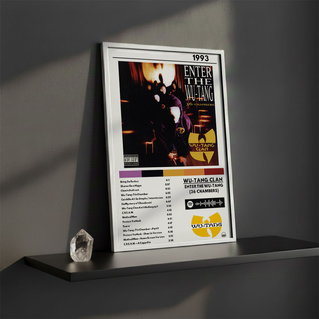 Cuadro Wu-Tang Clan - Enter the Wu-Tang (36 Chambers)