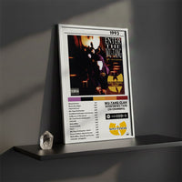 Cuadro Wu-Tang Clan - Enter the Wu-Tang (36 Chambers)
