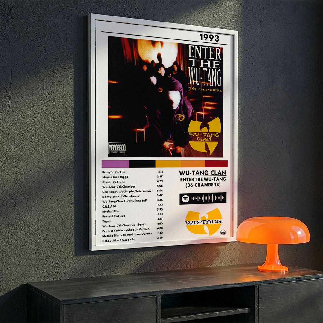 Cuadro Wu-Tang Clan - Enter the Wu-Tang (36 Chambers)