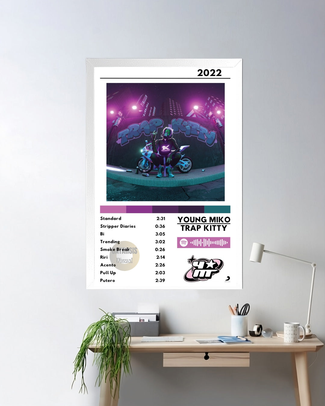 Cuadro Young Miko - Trap Kitty