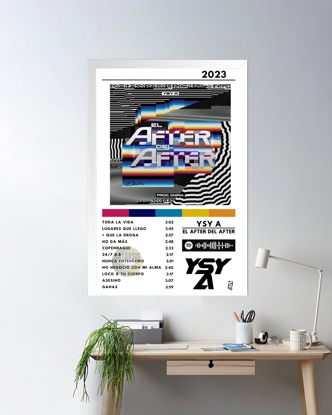Cuadro YSY A  - EL AFTER DEL AFTER