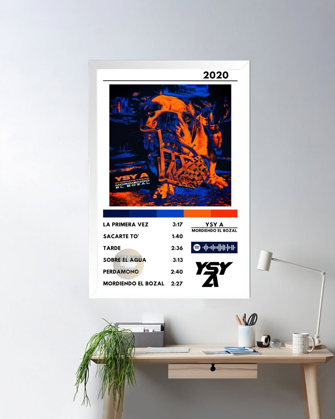 Cuadro YSY A  - MORDIENDO EL BOZAL