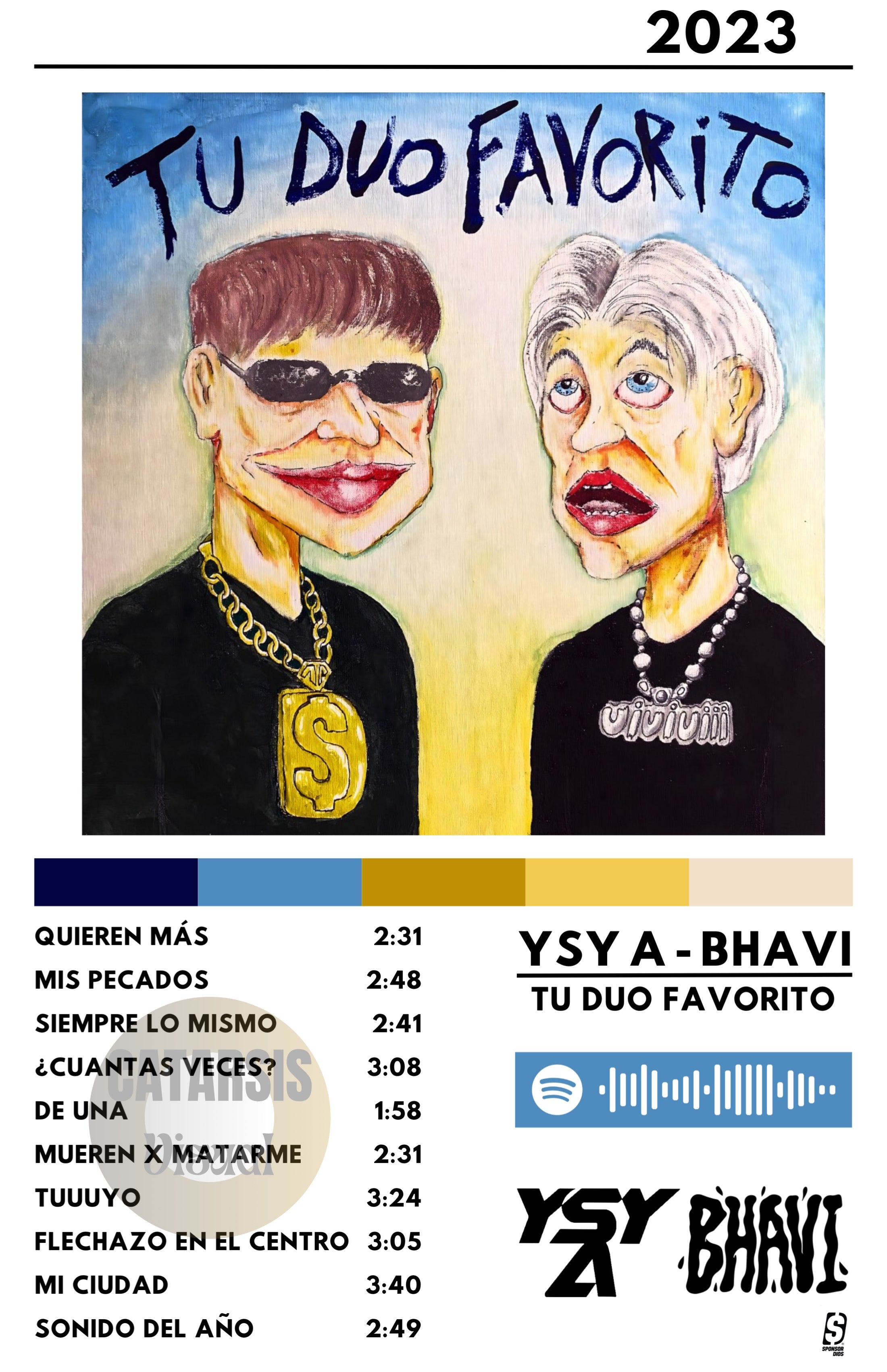 Cuadro YSY A - Bhavi - TU DUO FAVORITO