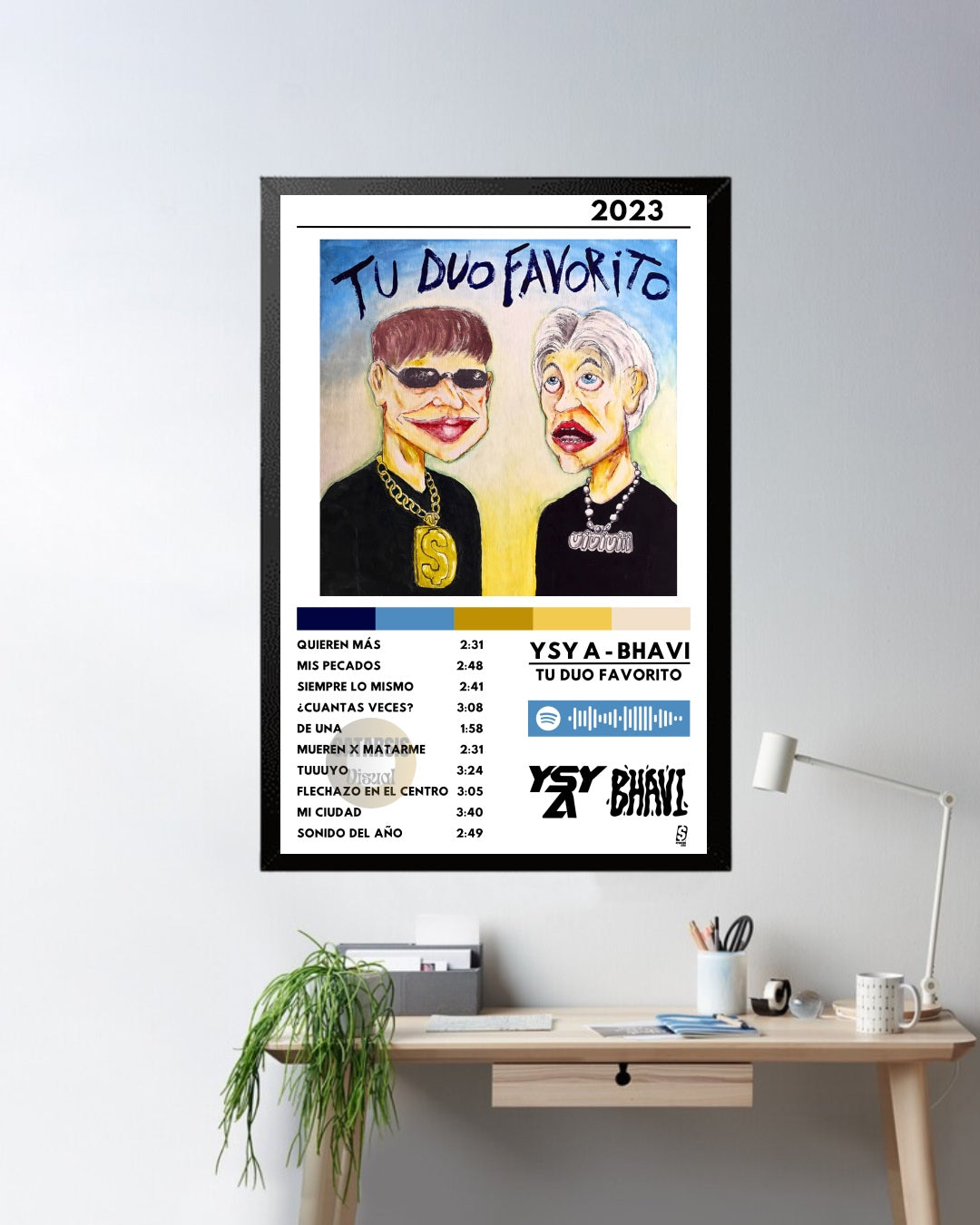 Cuadro YSY A - Bhavi - TU DUO FAVORITO