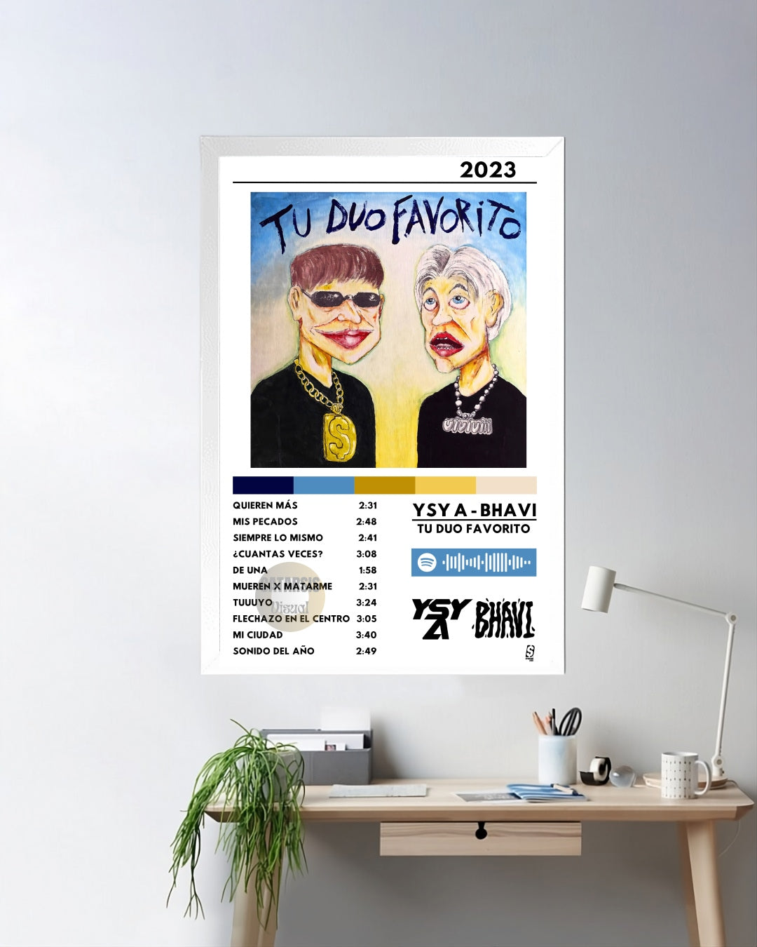Cuadro YSY A - Bhavi - TU DUO FAVORITO