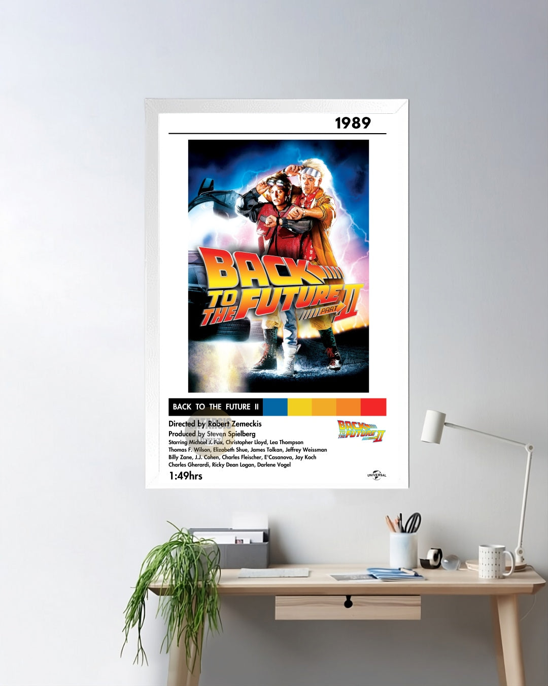 Cuadro Back to the Future II