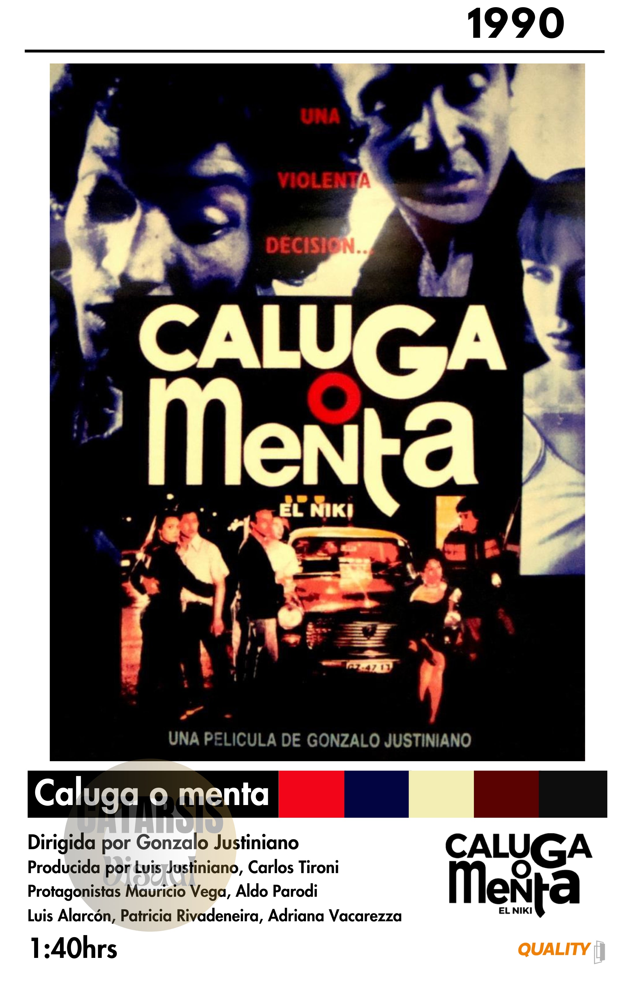 Cuadro Caluga o menta