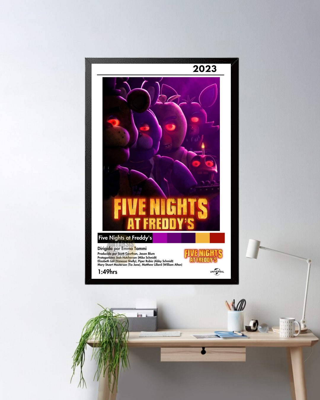 Cuadro Five Nights at Freddy's