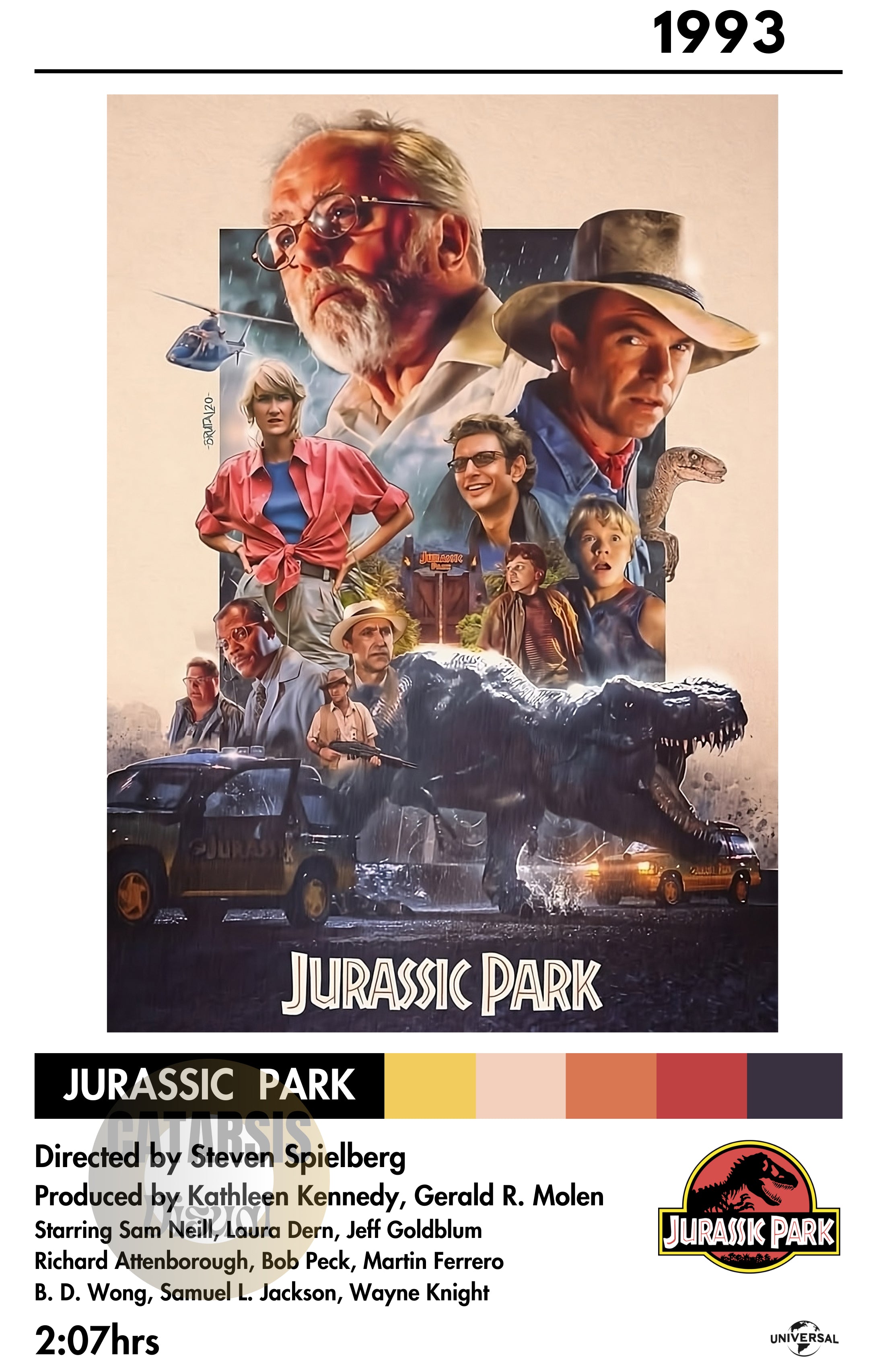 Cuadro Jurassic Park