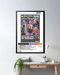 Cuadro KPOP Demon Hunters - Diseño 1