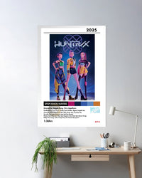 Cuadro KPOP Demon Hunters - Diseño 2