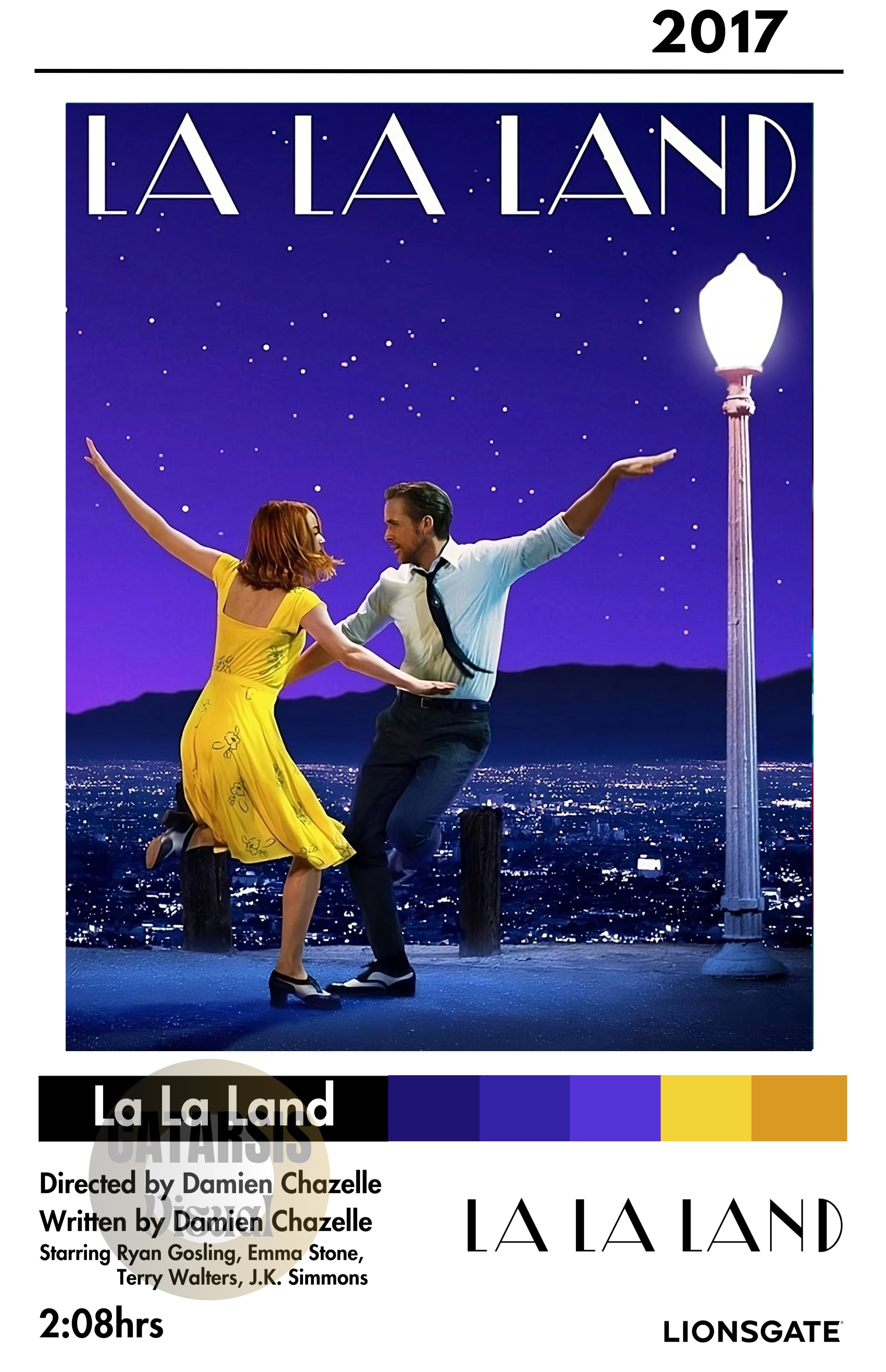 Cuadro La la land - Diseño 2