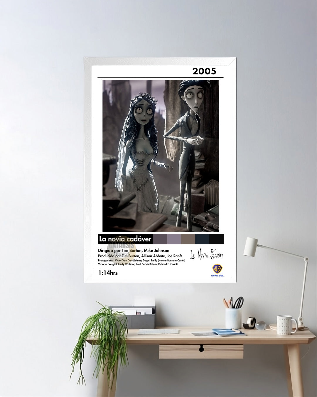 Cuadro La novia cadáver