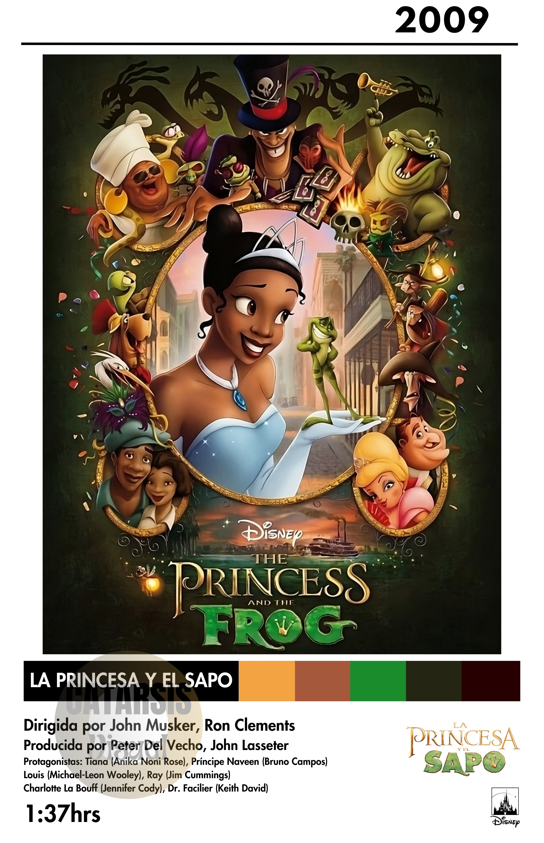 Cuadro La Princesa Y El Sapo