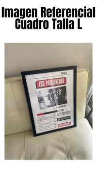 Cuadro Los Prisioneros - La Voz de los 80