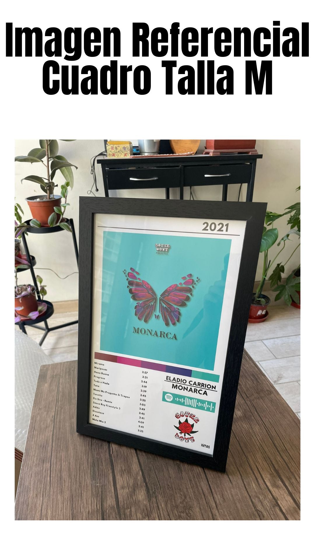 Cuadro Eladio Carrión - Monarca