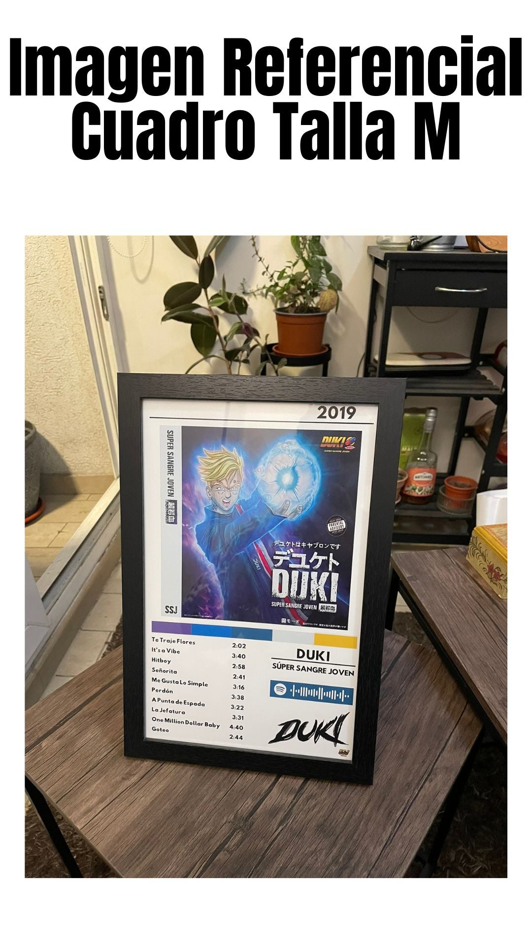 Cuadro Duki - Súper sangre joven