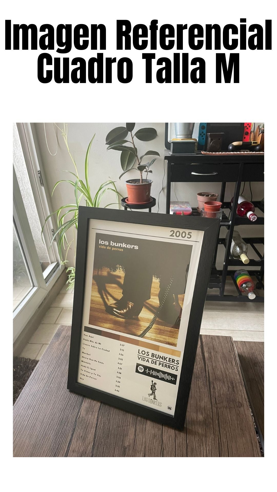 Cuadro Los Bunkers - Vida De Perros