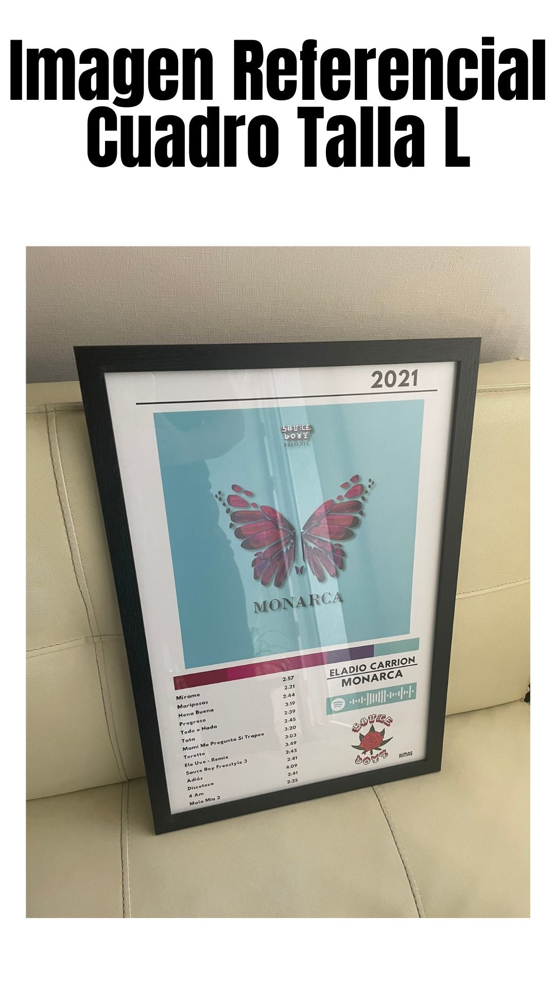 Cuadro Eladio Carrión - Monarca