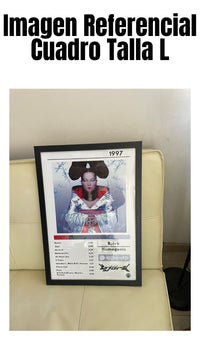 Cuadro Björk - Homogenic