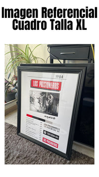 Cuadro Los Prisioneros - La Voz de los 80