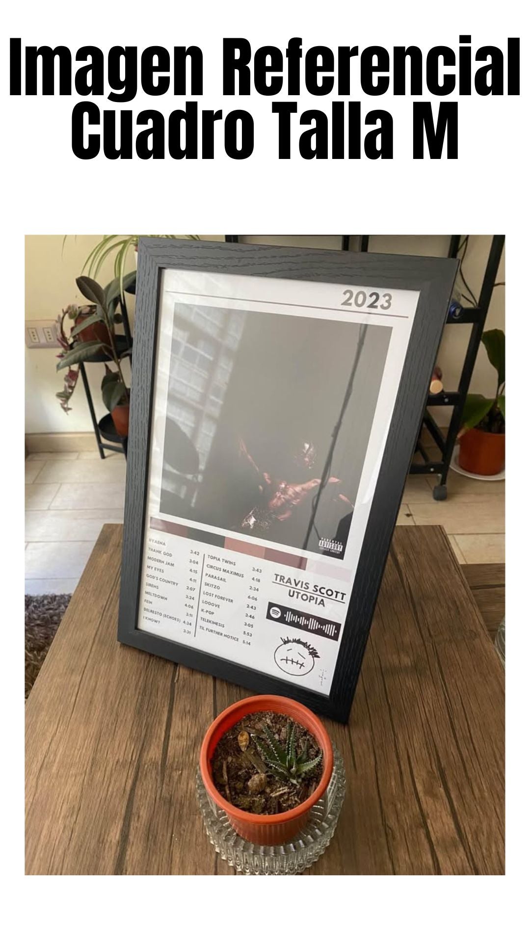 Cuadro Travis Scott - Utopia