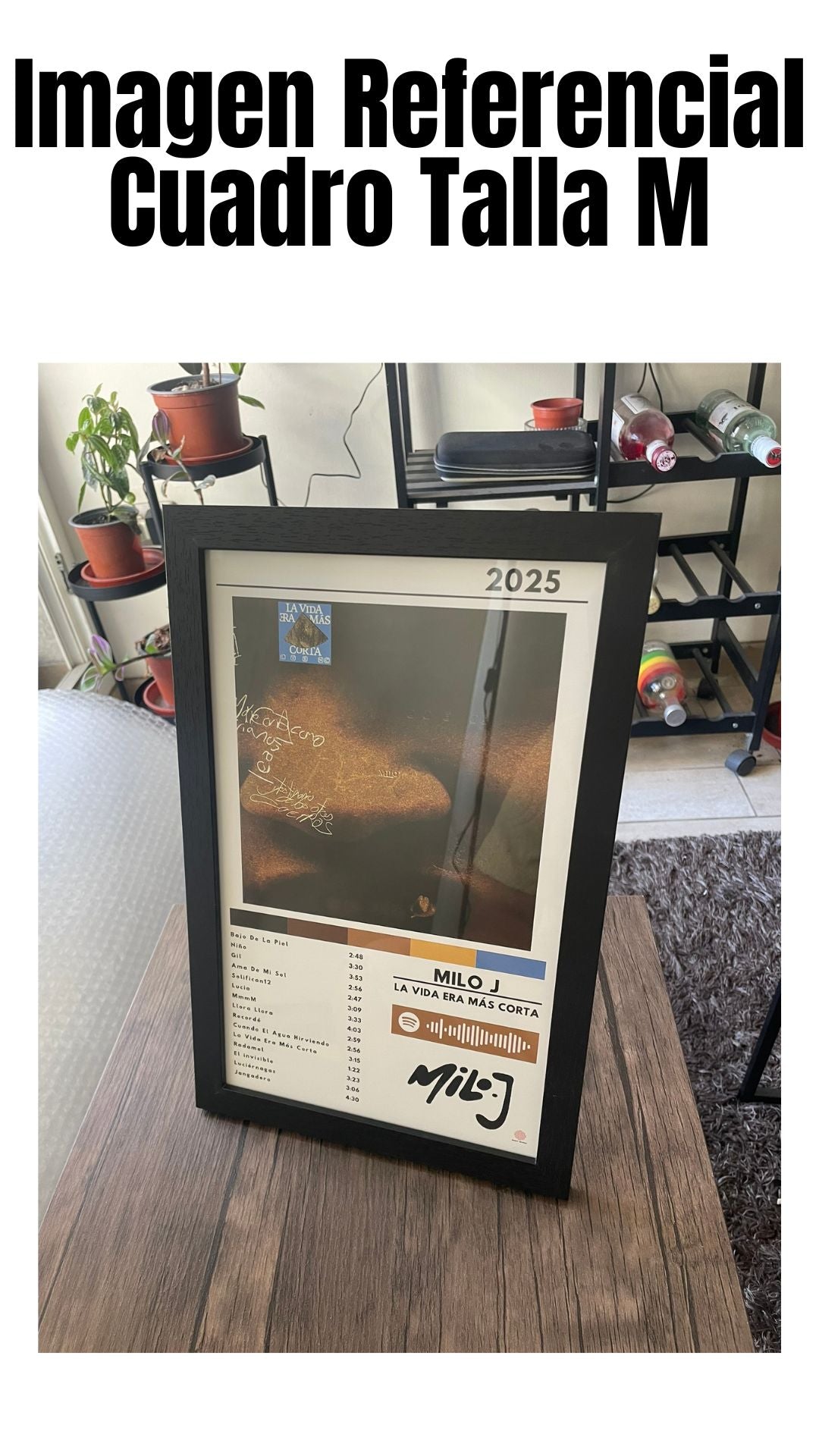 Cuadro Milo J - La Vida Era Más Corta