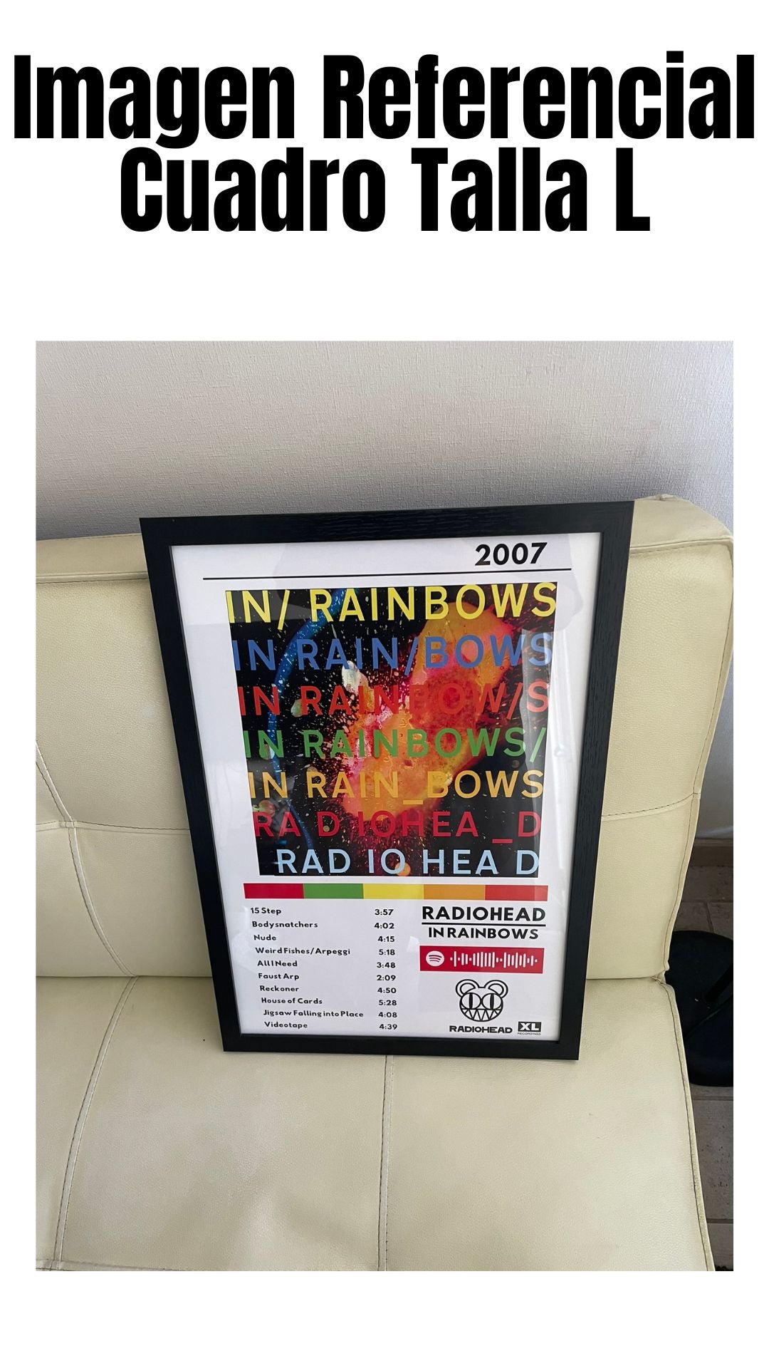 Cuadro Radiohead - In Rainbows