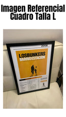 Cuadro Los Bunkers - Barrio Estación