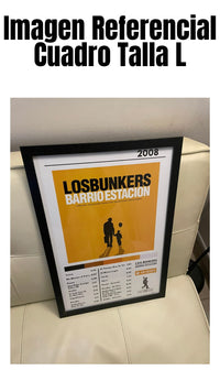 Cuadro Los Bunkers - Barrio Estación