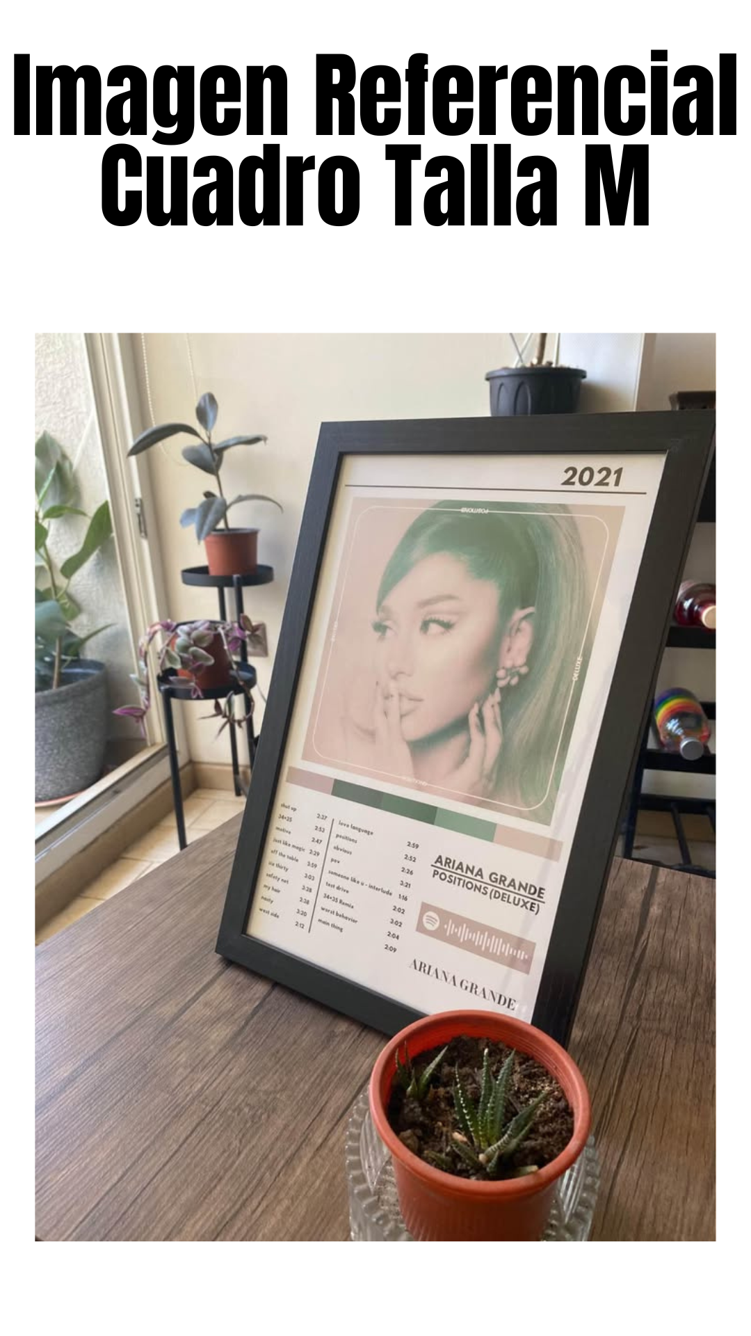 Cuadro Ariana Grande - Positions (Deluxe)