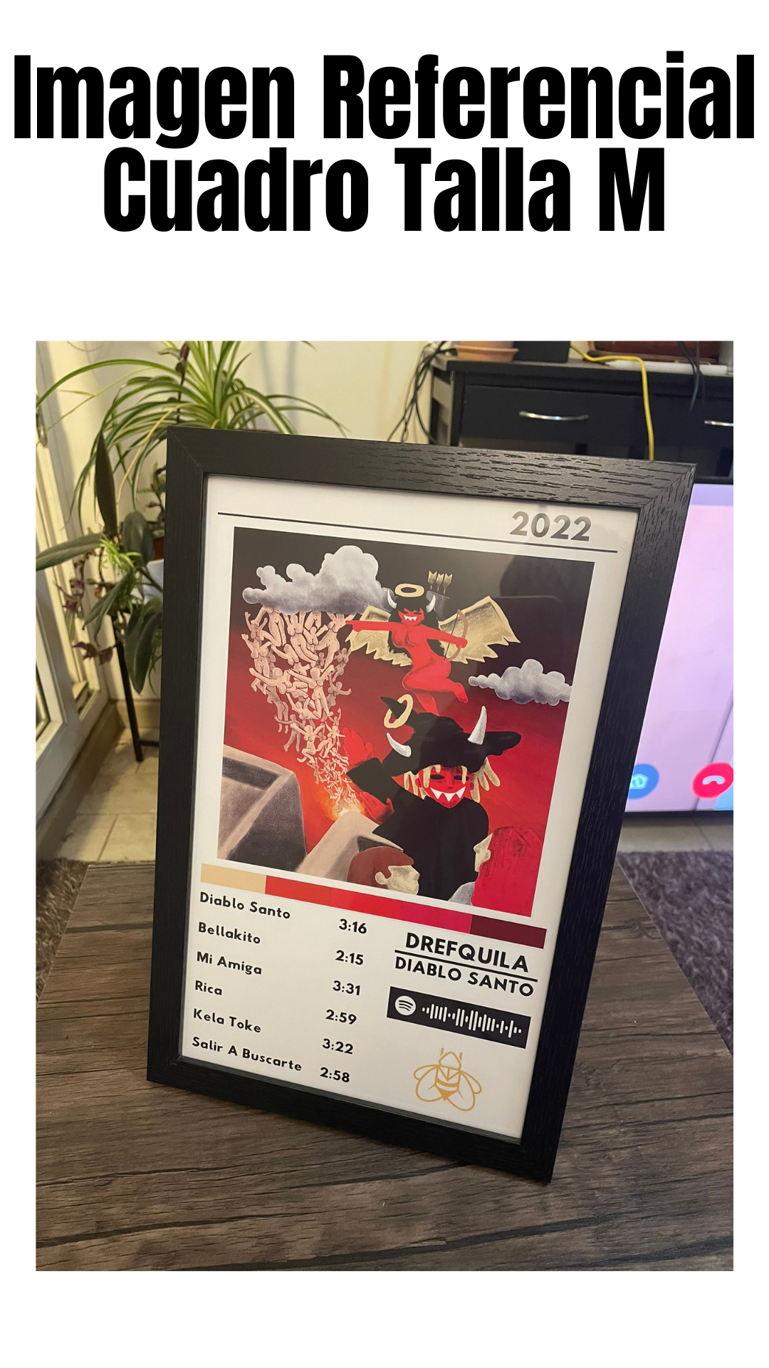 Cuadro DrefQuila - Diablo Santo