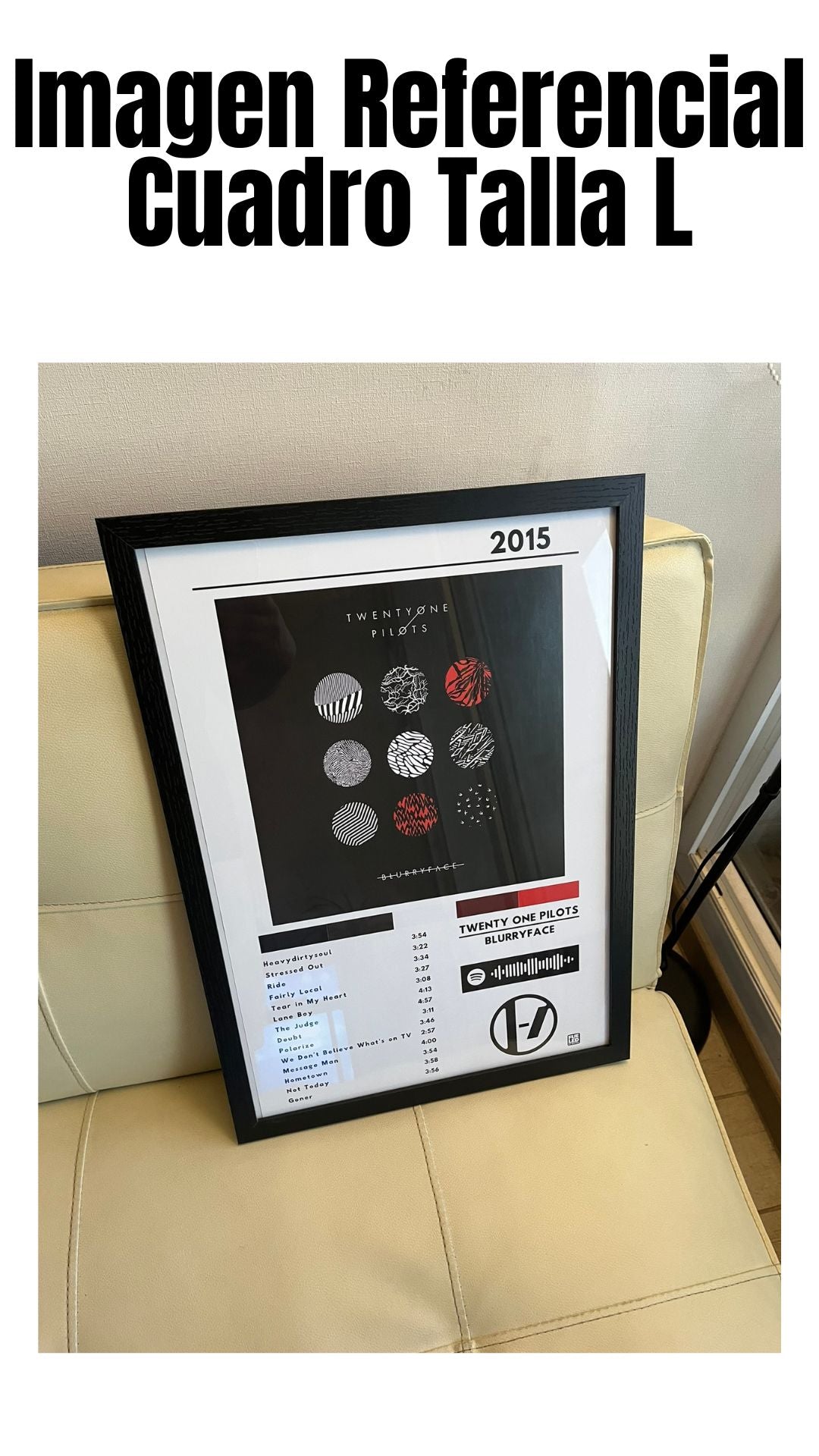 Cuadro Twenty One Pilots - Blurryface