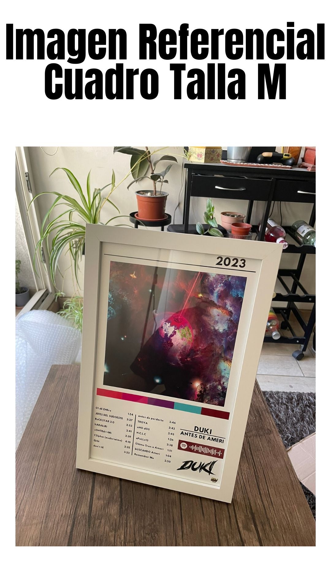 Cuadro Duki - Antes de Ameri