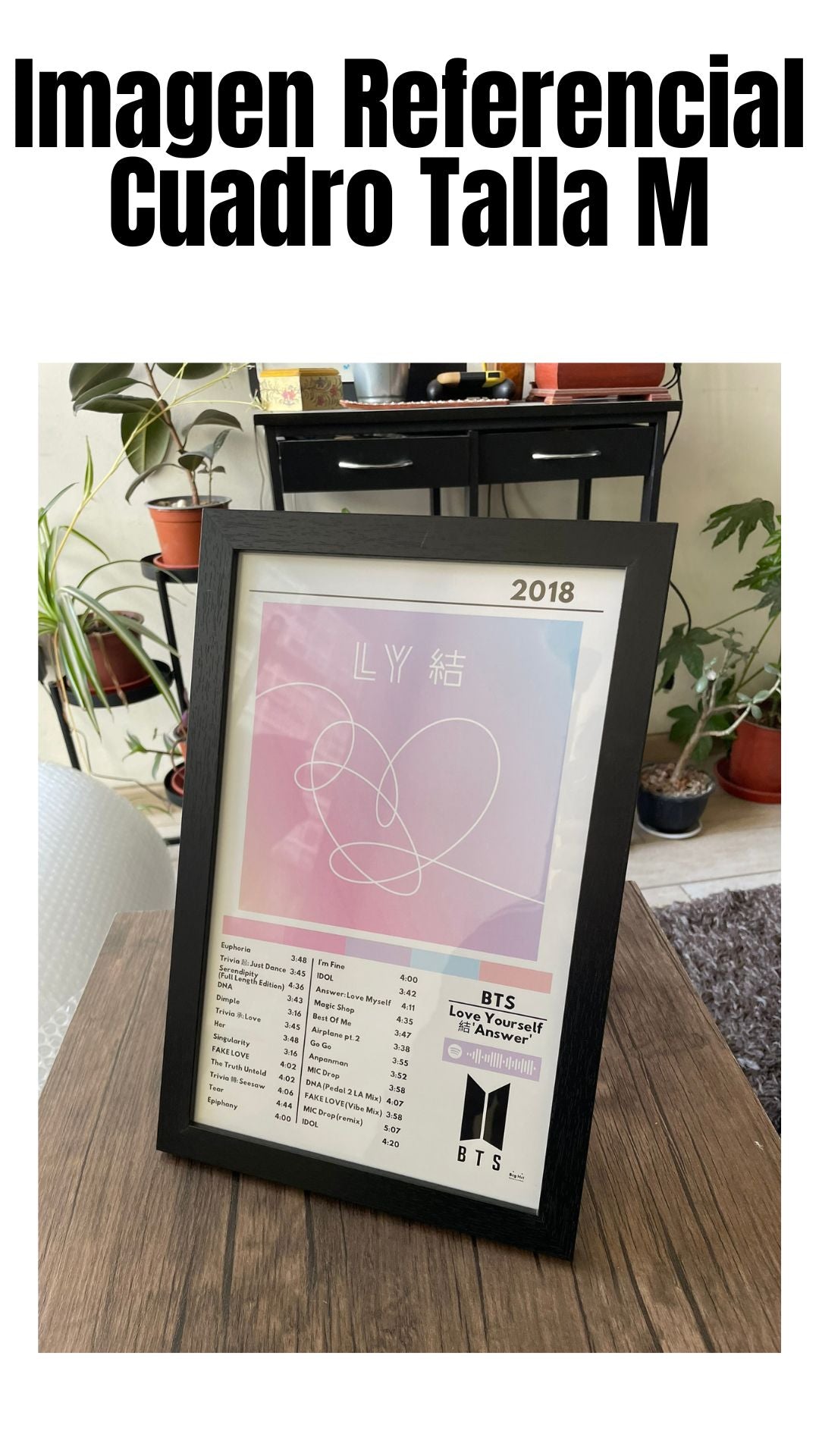 Cuadro BTS - Love Yourself: Answer – Catarsis Visual