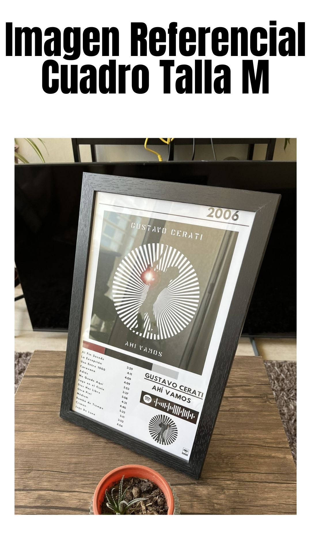 Cuadro Gustavo Cerati - Ahí Vamos