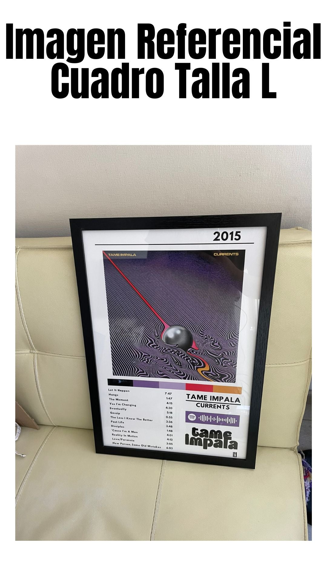 Cuadro Tame Impala - Currents